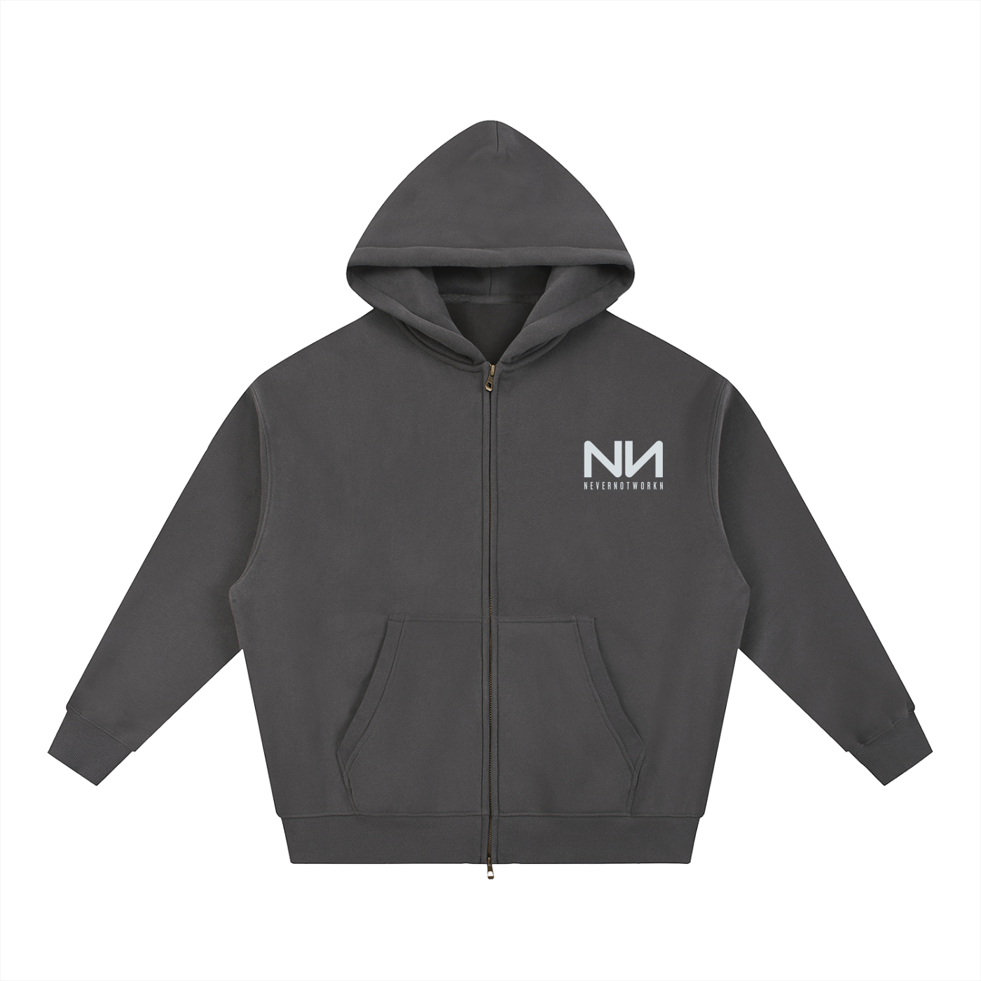 NNW X WD Essential Oversized Fleece Boxy Hoodie