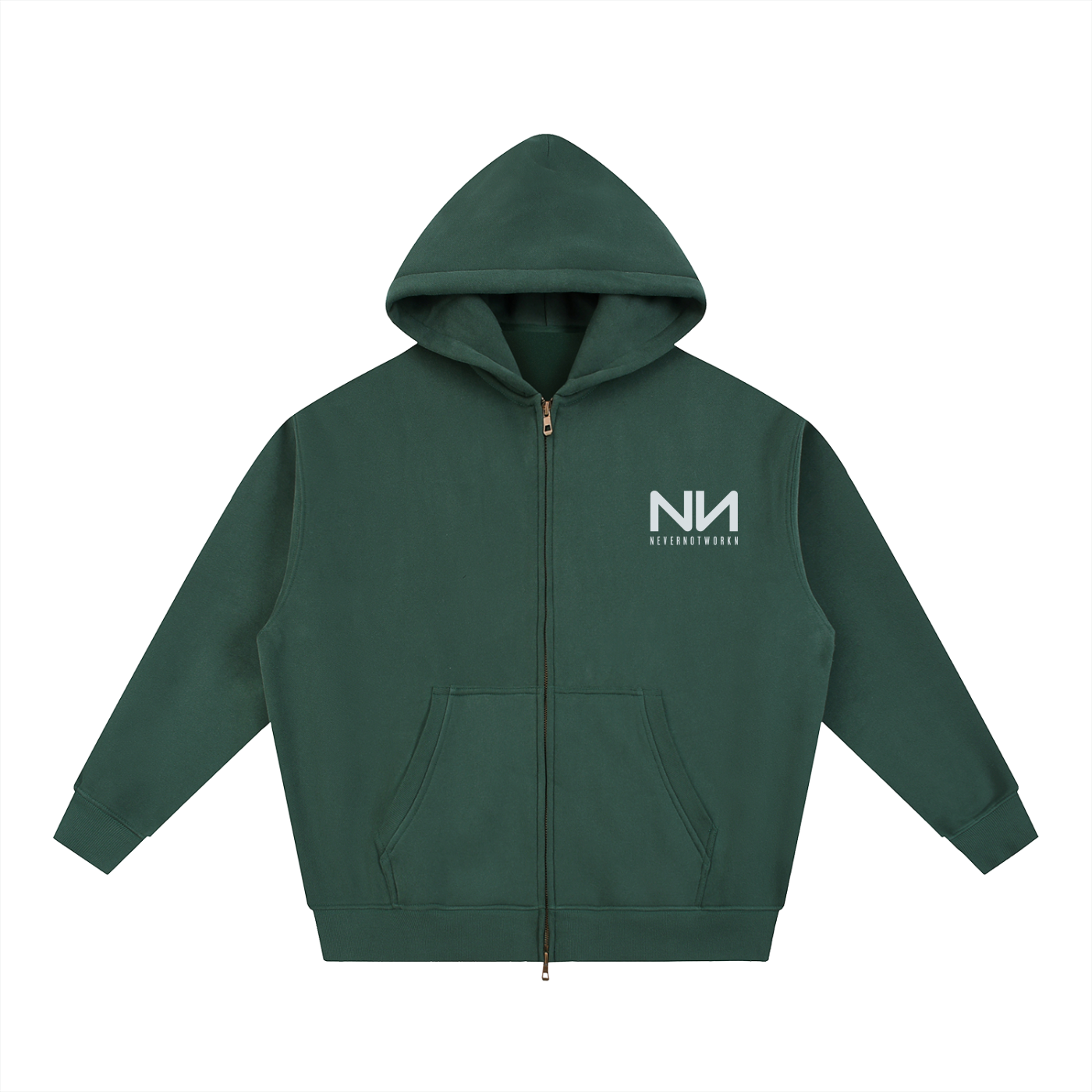 NNW X WD Essential Oversized Fleece Boxy Hoodie