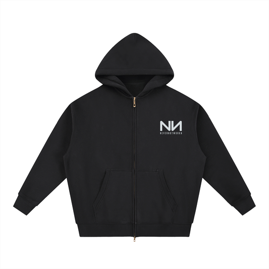 NNW X WD Essential Oversized Fleece Boxy Hoodie