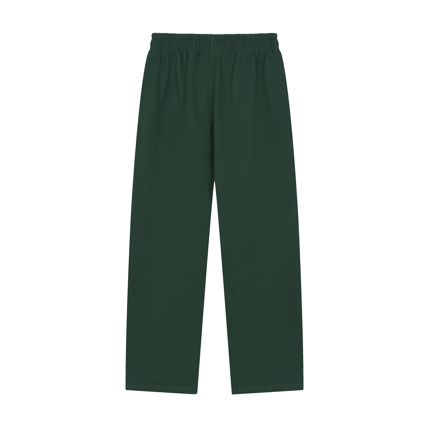 NeverNotWorkn Classic Solid Color Straight-Leg Sweatpants