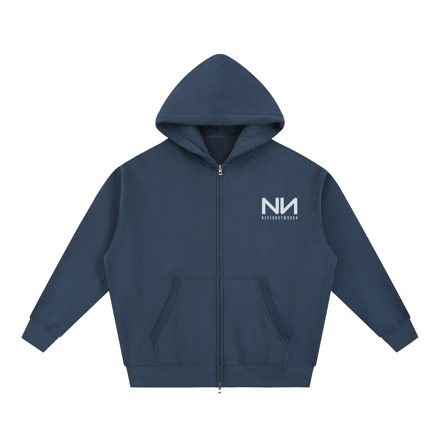 NNW X WD Essential Oversized Fleece Boxy Hoodie